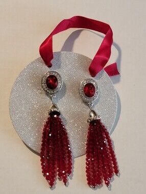 Red Dangle Holiday Ornament Earrings Kohl's